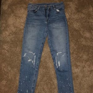 Urban Outfitters Girlfriend Ripped Jeans